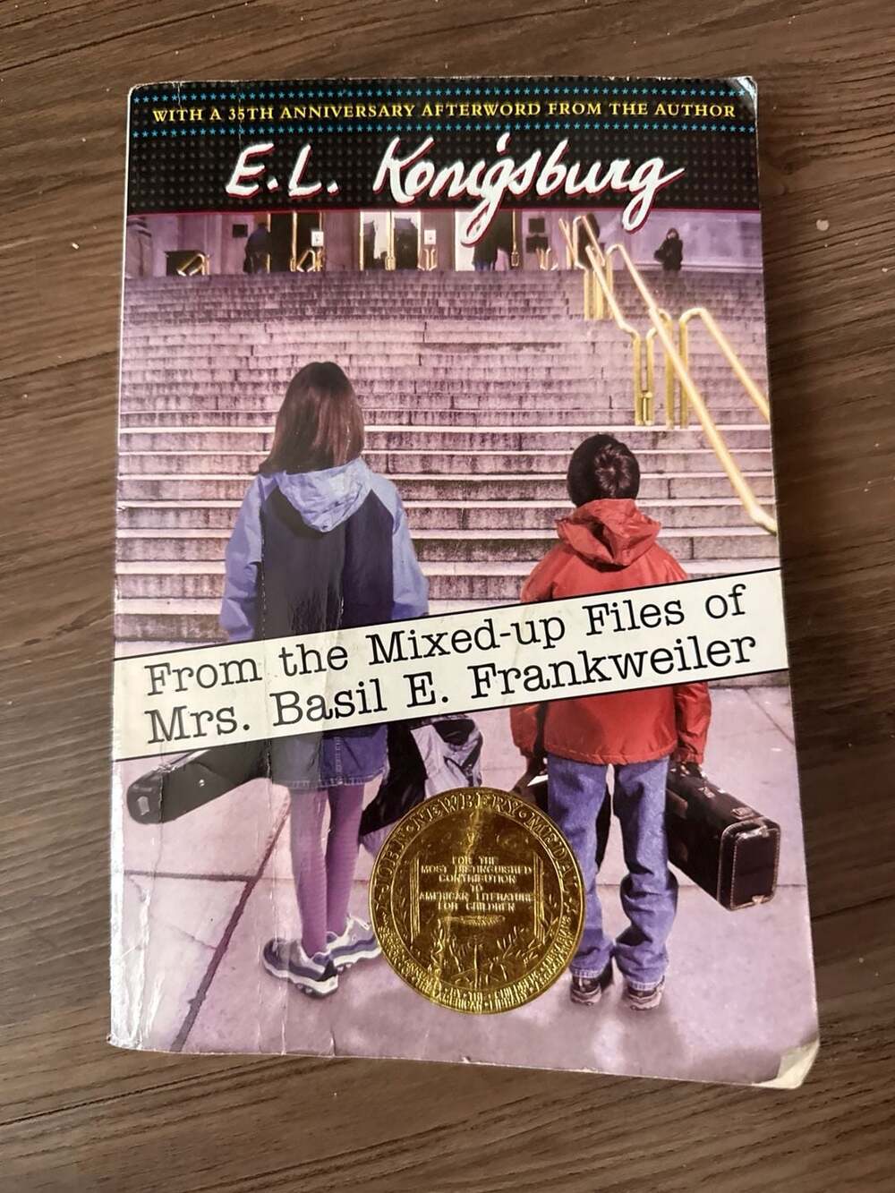 From the Mixed-up Files of Mrs. Basil E. Frankweiler by E.L. Konigsburg, 35th An